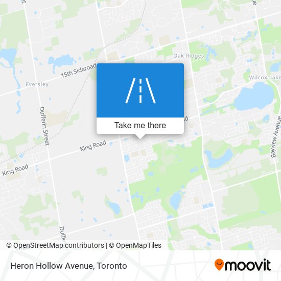 Heron Hollow Avenue map