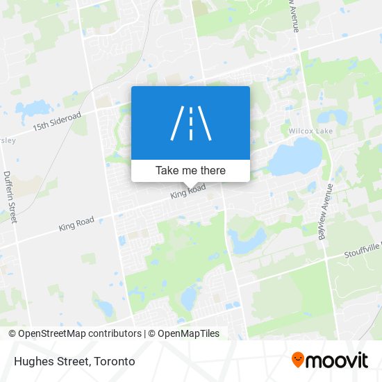 Hughes Street map