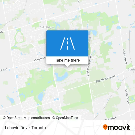 Lebovic Drive map