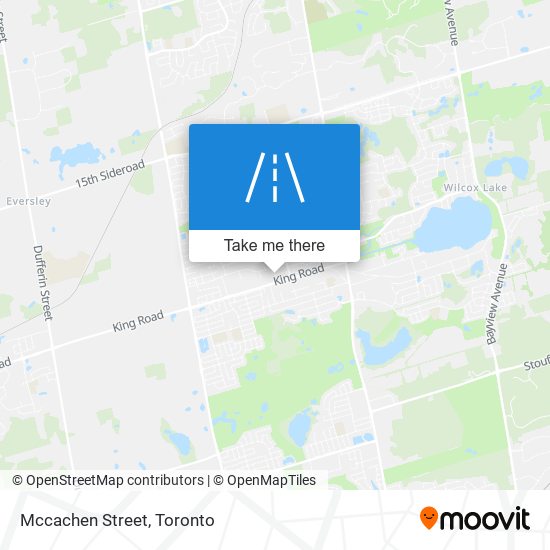 Mccachen Street map