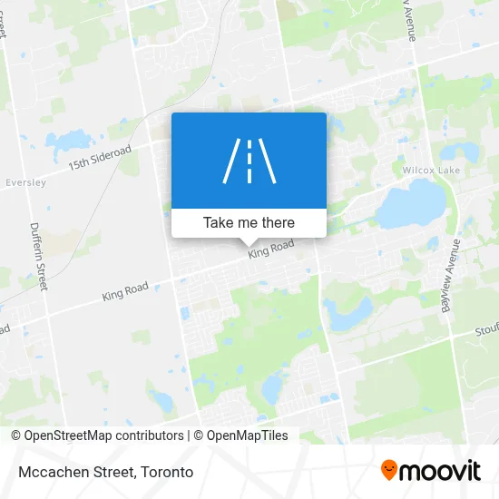 Mccachen Street map