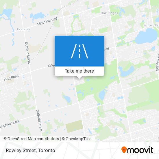 Rowley Street map