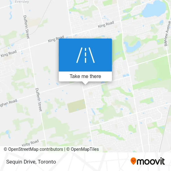 Sequin Drive map