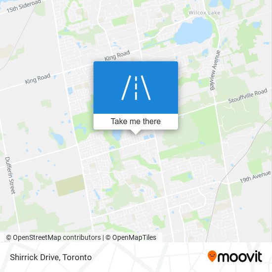 Shirrick Drive map