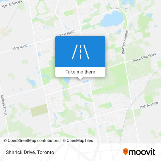 Shirrick Drive map