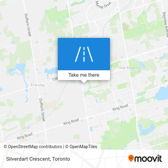 Silverdart Crescent map