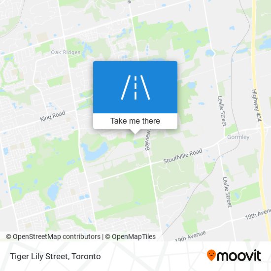 Tiger Lily Street map