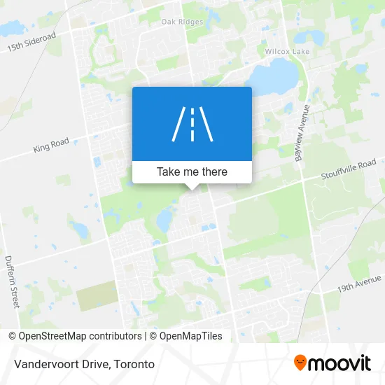 Vandervoort Drive map
