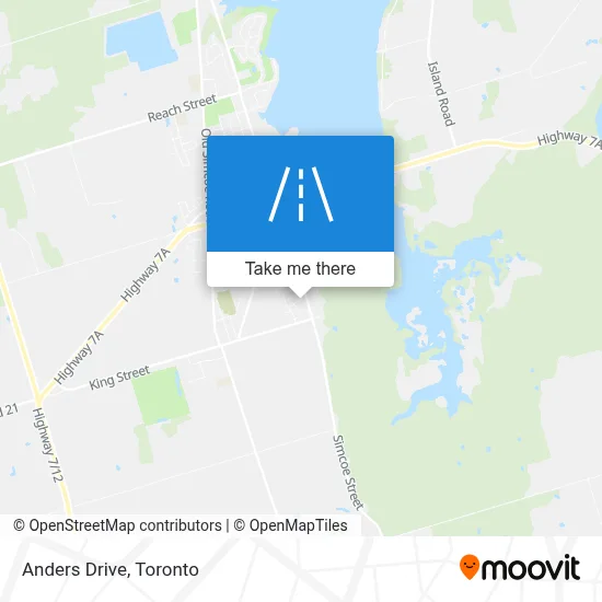 Anders Drive map