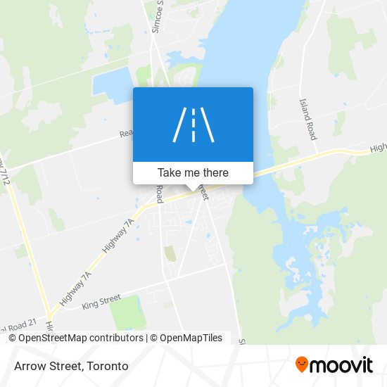 Arrow Street map