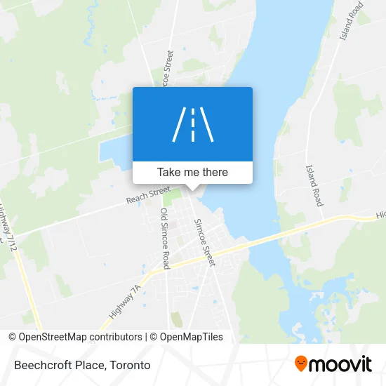 Beechcroft Place map