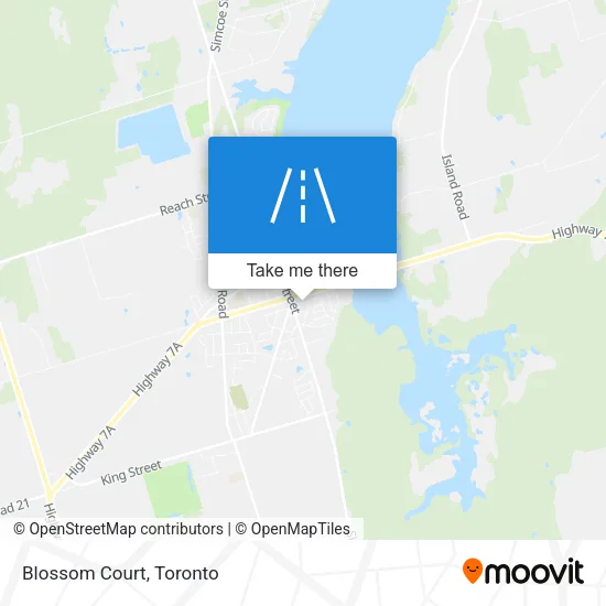 Blossom Court map