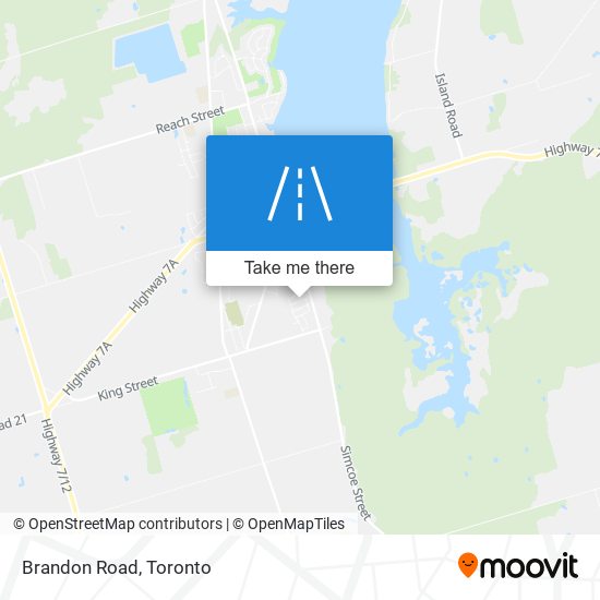 Brandon Road map