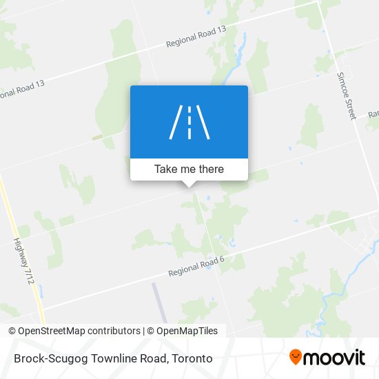 Brock-Scugog Townline Road plan