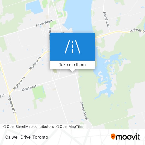 Calwell Drive map