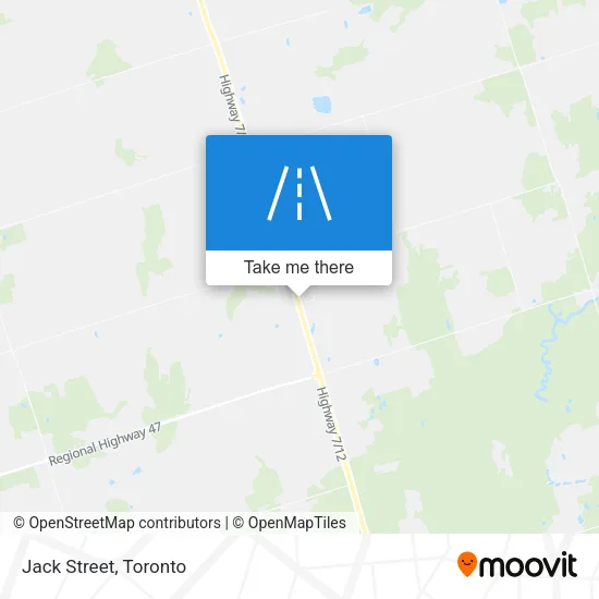 Jack Street map