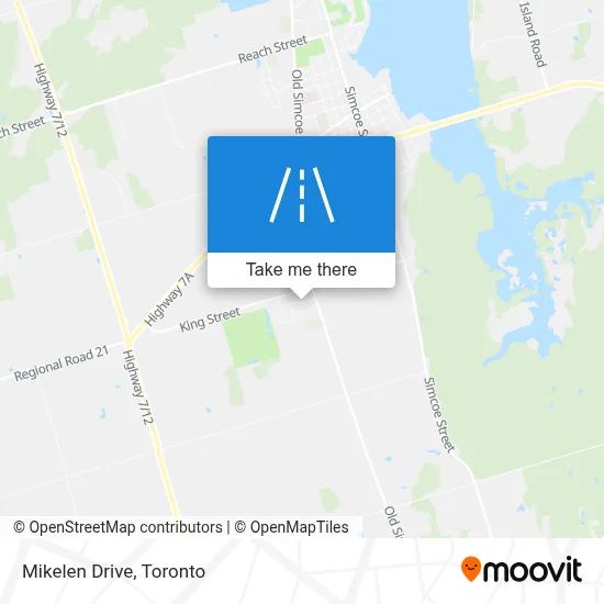 Mikelen Drive map