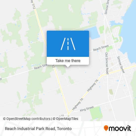 Reach Industrial Park Road map