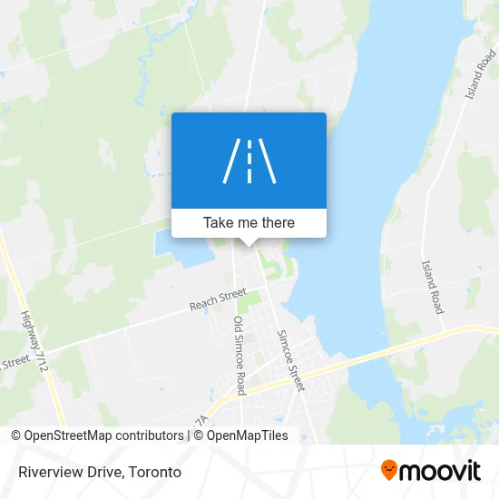 Riverview Drive map