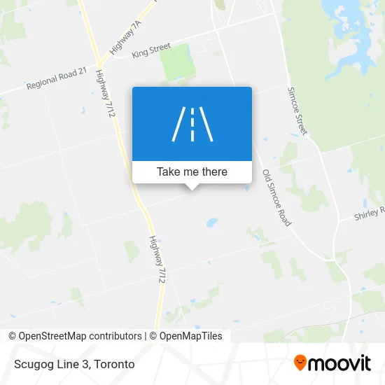 Scugog Line 3 map