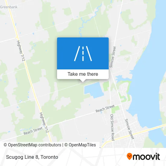 Scugog Line 8 map