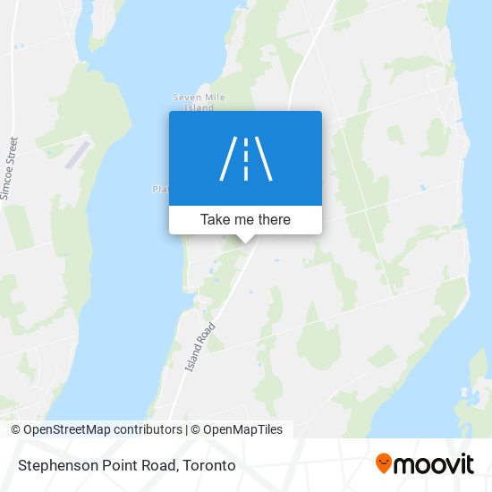 Stephenson Point Road plan