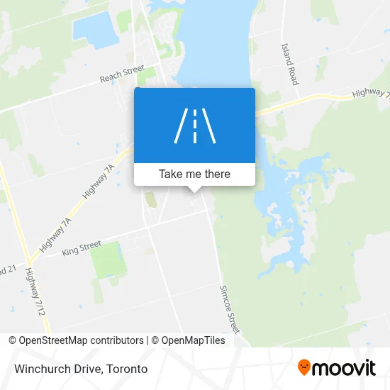 Winchurch Drive map