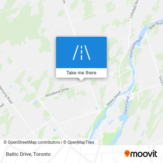 Baltic Drive map