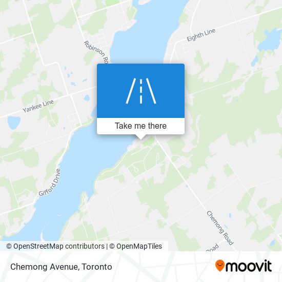 Chemong Avenue map