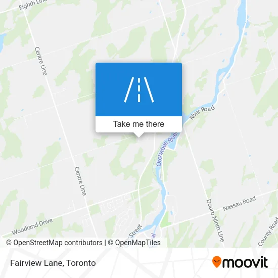 Fairview Lane map
