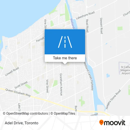 Adel Drive map