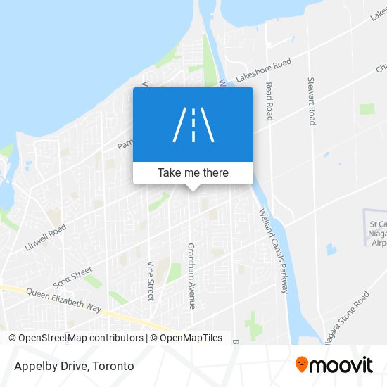 Appelby Drive map