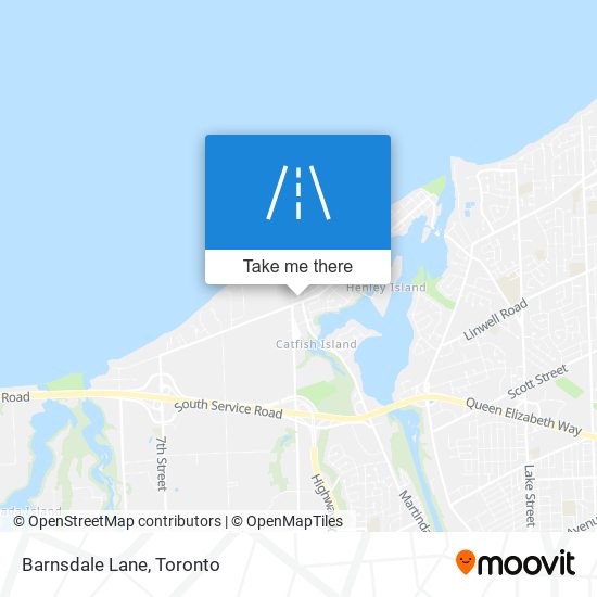 Barnsdale Lane map