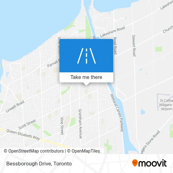 Bessborough Drive map