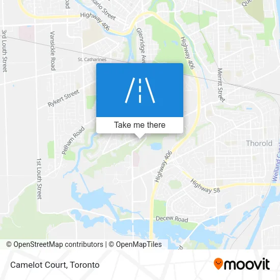 Camelot Court map