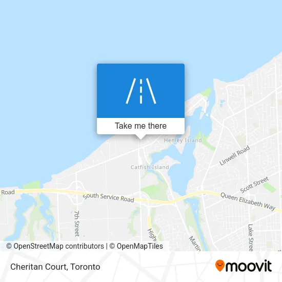 Cheritan Court map
