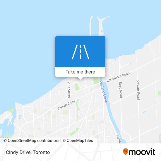 Cindy Drive map