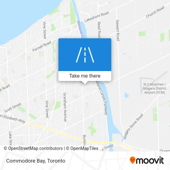 Commodore Bay map