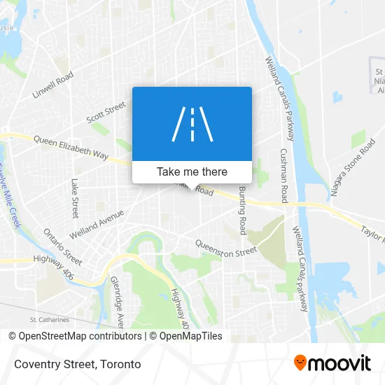 Coventry Street map