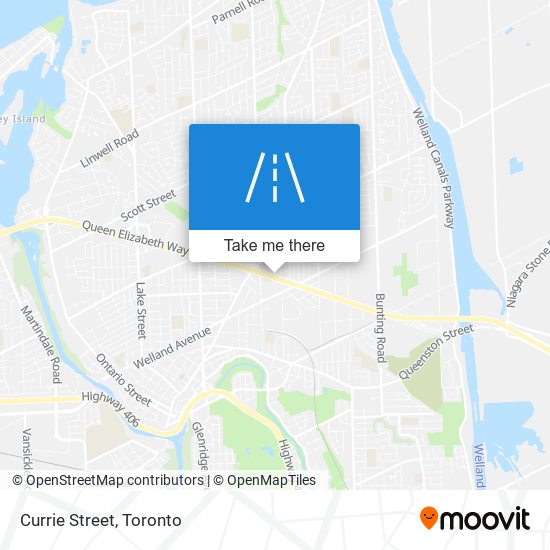 Currie Street map