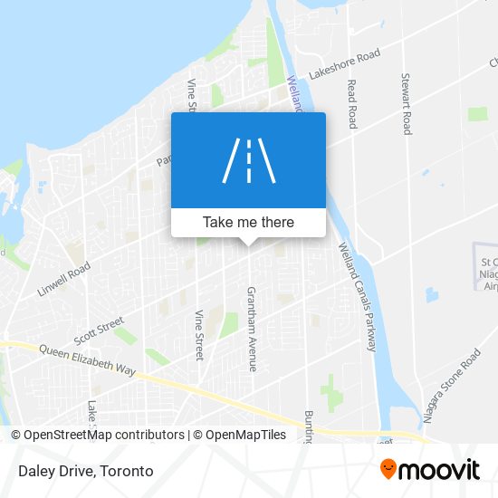 Daley Drive map