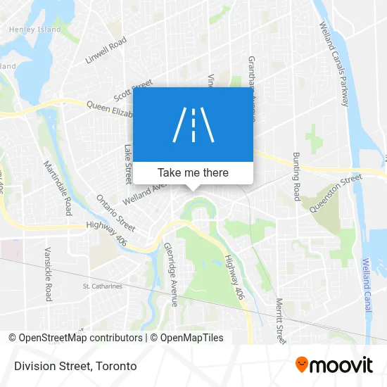Division Street map