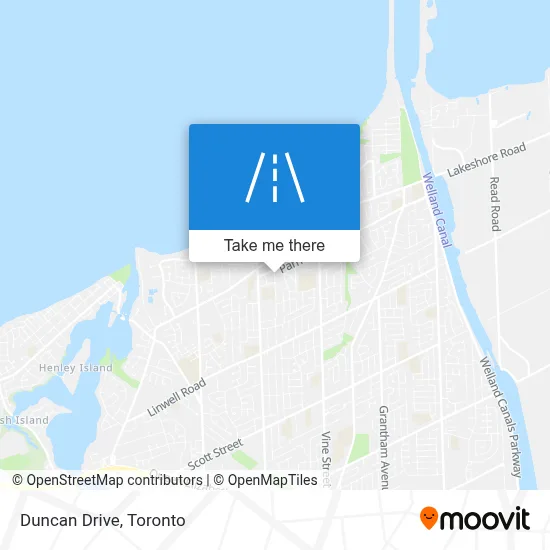 Duncan Drive map