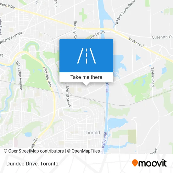 Dundee Drive map