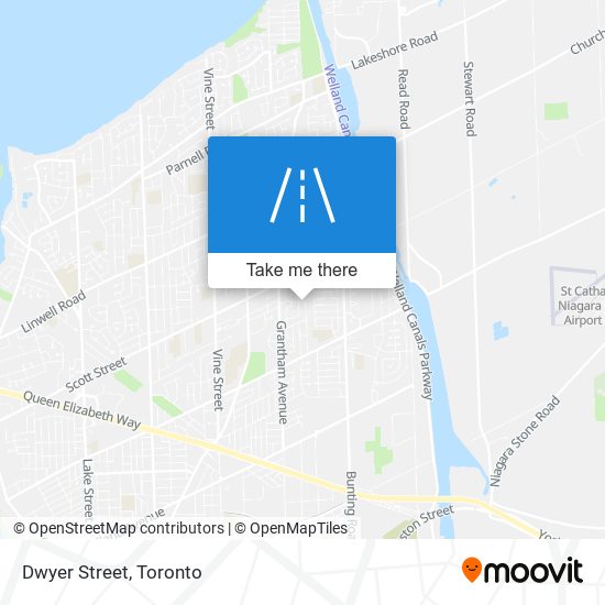 Dwyer Street map