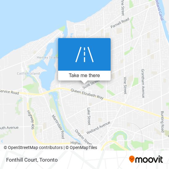 Fonthill Court map