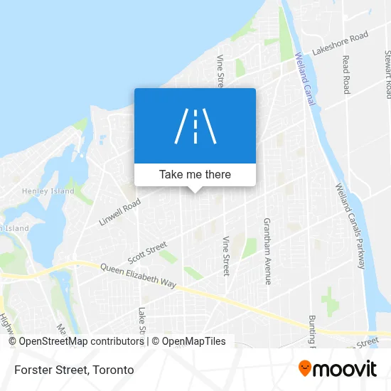 Forster Street map