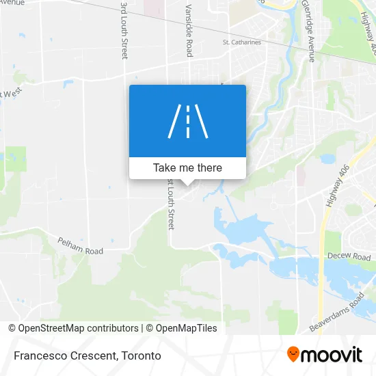 Francesco Crescent map