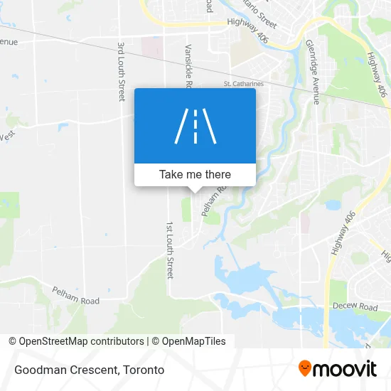 Goodman Crescent map