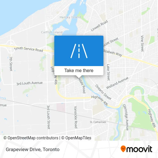 Grapeview Drive map